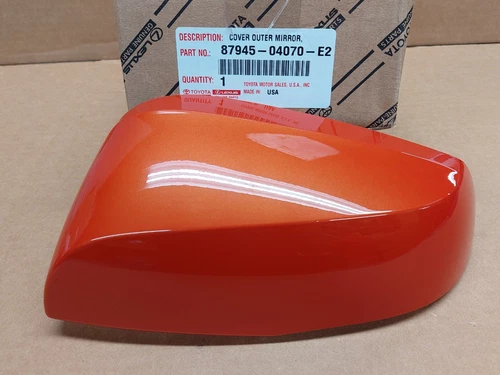 OEM TOYOTA TACOMA OUTER MIRROR COVER DRIVER SIDE WITH TURN SIGNAL CUTOUT