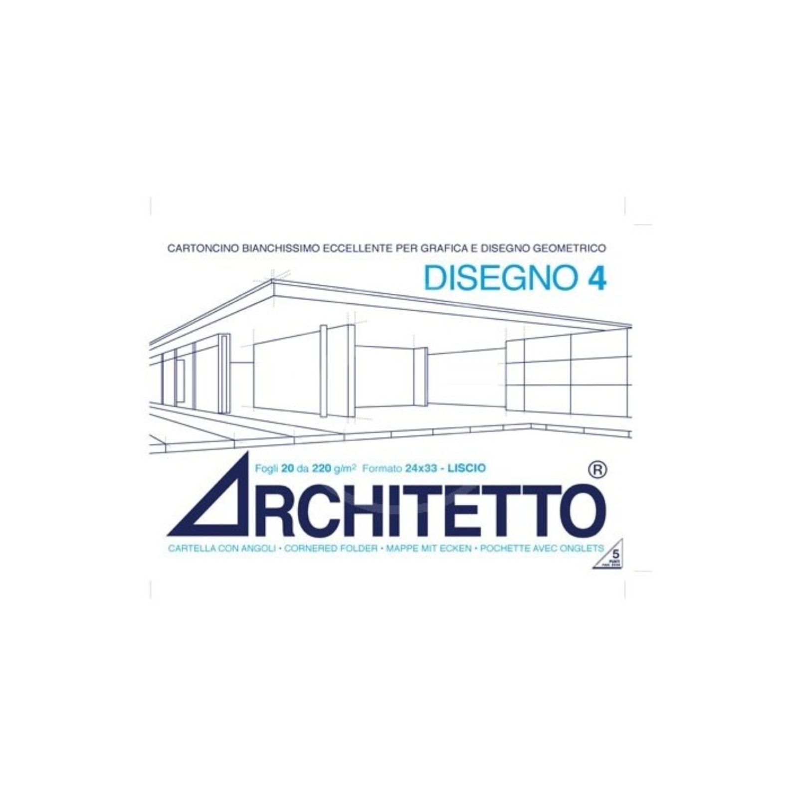 ALBUM F4  24X33 RUVIDO 20FG ARCHITETTO