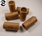 (5) Lincoln Wheat Cent SEALED 25C Half Roll Lot ~ Federal Reserve Bank Chicago — photo 2