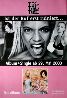 TIC TAC TOE - 2000 - Promotion - Plakat - Ist der Ruf erst ruiniert... - Poster