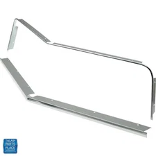 1974-1977 Camaro Grille Molding Moulding Set LT Type Header Panel New