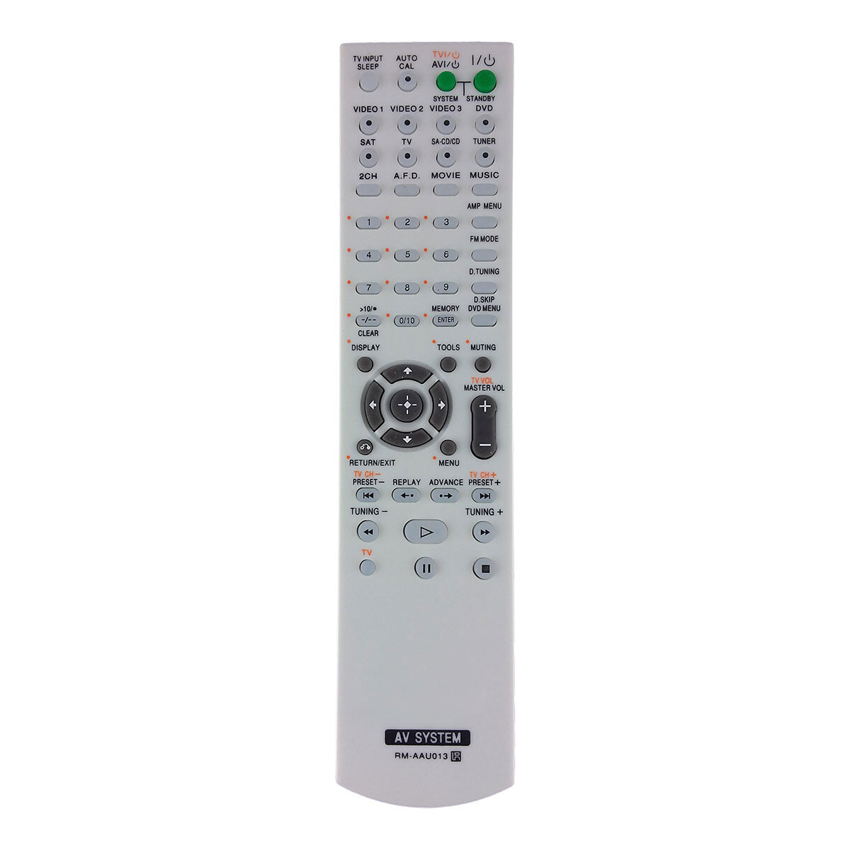 Ersatz Fernbedienung Für Sony Htd-dw7600 Lautsprecher Heimkino System