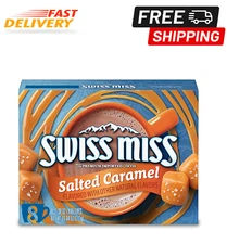 Swiss Miss Salted Caramel Flavored Hot Cocoa Mix, 1.38 oz pack of 8...
