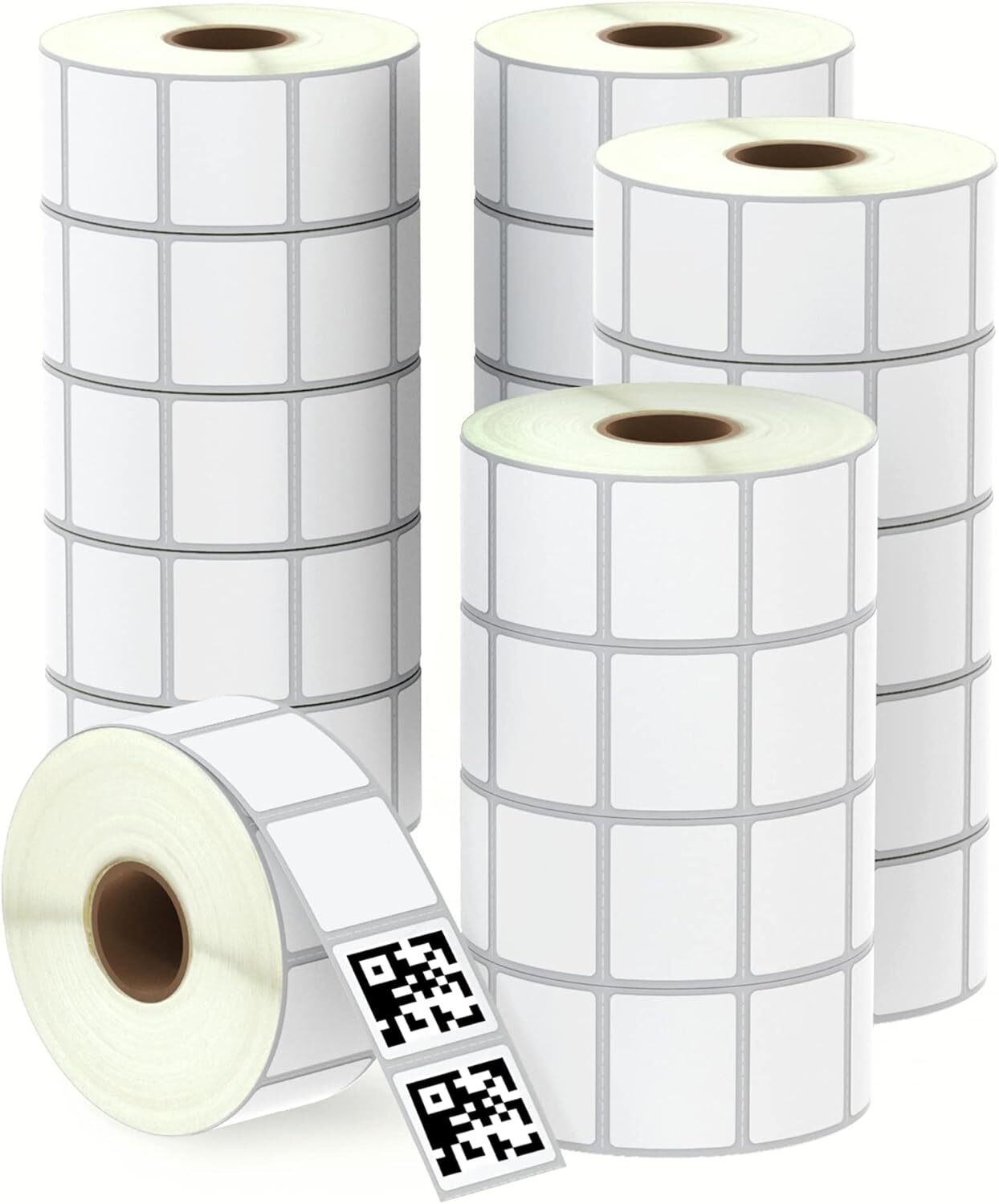 1.25x1 Inch 32x25mm Multipurpose Address Labels for Zebra Printers  