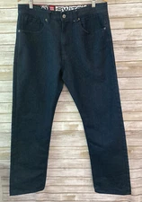 Switch Remarkable Mens Size 38 32  Darkwash Bootcut Jeans J320