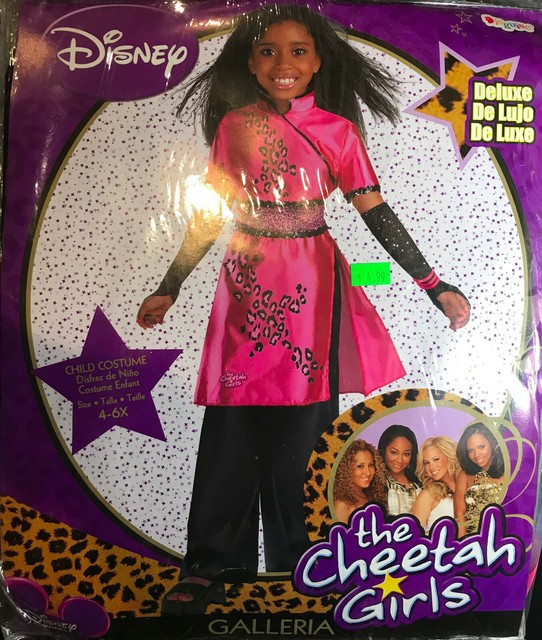 Disney The Cheetah Girls DIVA Child Costume Girls Pink Leopard 46 X eBay