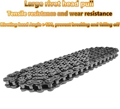 Paul Eagle #35 Roller Chain – 140 Links For Motovox MBX10 MBX11, Go Karts, ATVs & Doodle Bugs