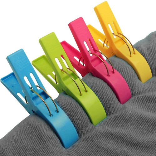 Size 12*9 5*2cm Beach Towel Clips Plastic Quilt for Securely Holding