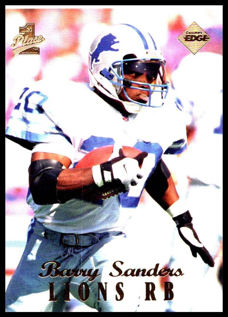 1998 Collector's Edge First Place #182 Barry Sanders 50-Point