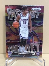 Davion Mitchell 2021-22 Panini Prizm RC Instant Impact #19 Rookie Card Kings. rookie card picture