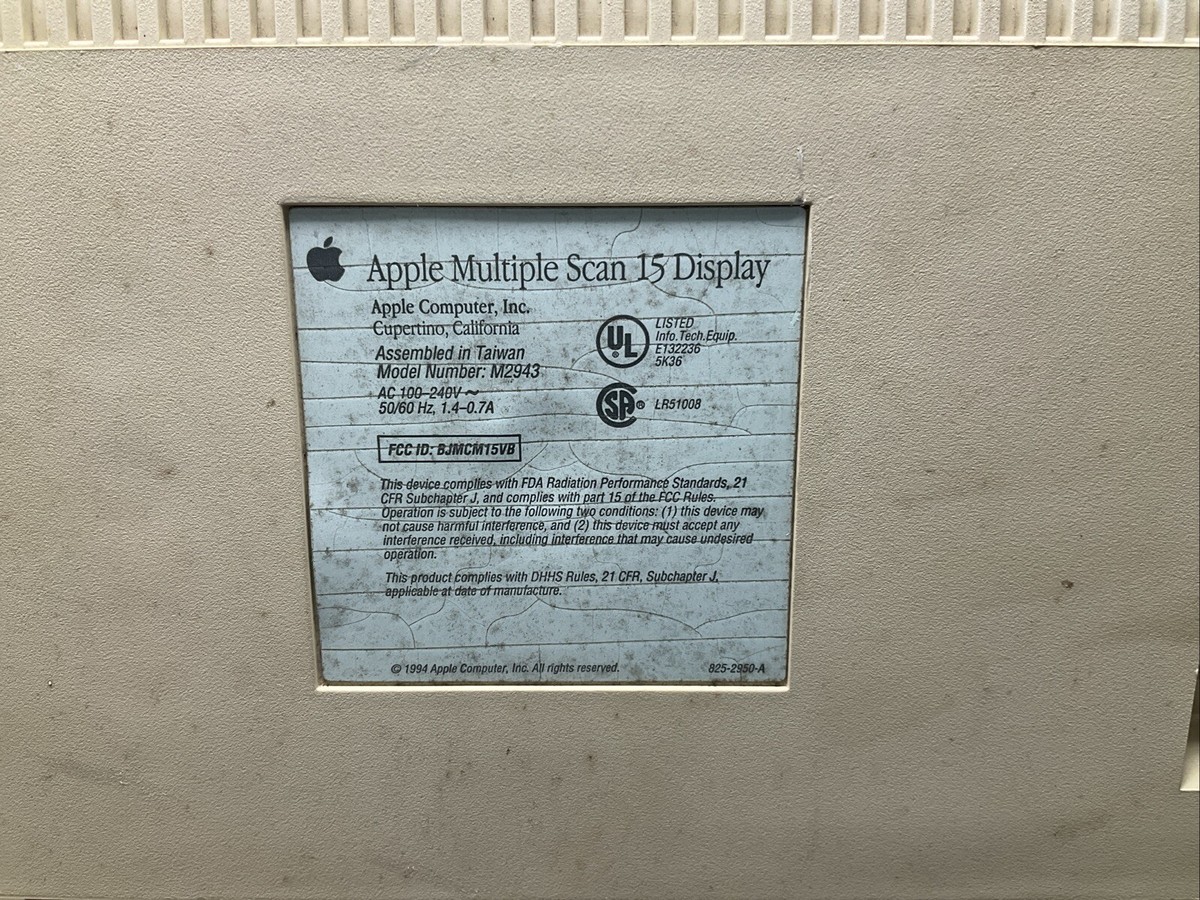 Apple Multiple Scan 15 Display 元箱発送 Apple Multiple Scan 15 Display 元箱発送 - メルカリ