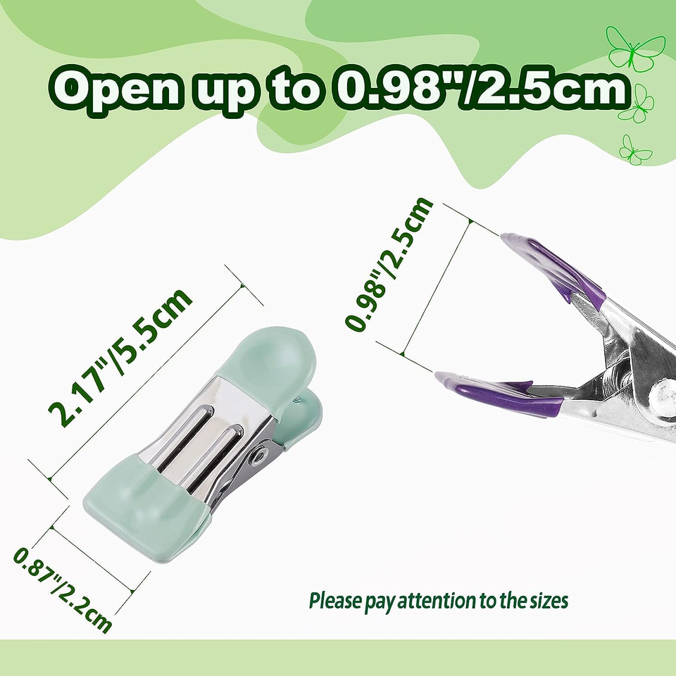 30Pack Mini Clothespins 2.17Inch Heavy Duty Clips for Photos & Food