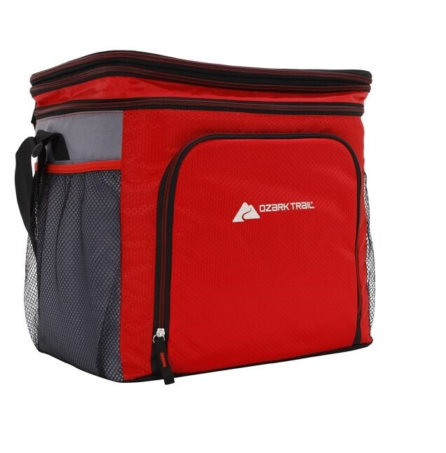 Ozark Trail 24Can Camping SoftSided Cooler with Removable Hard Liner