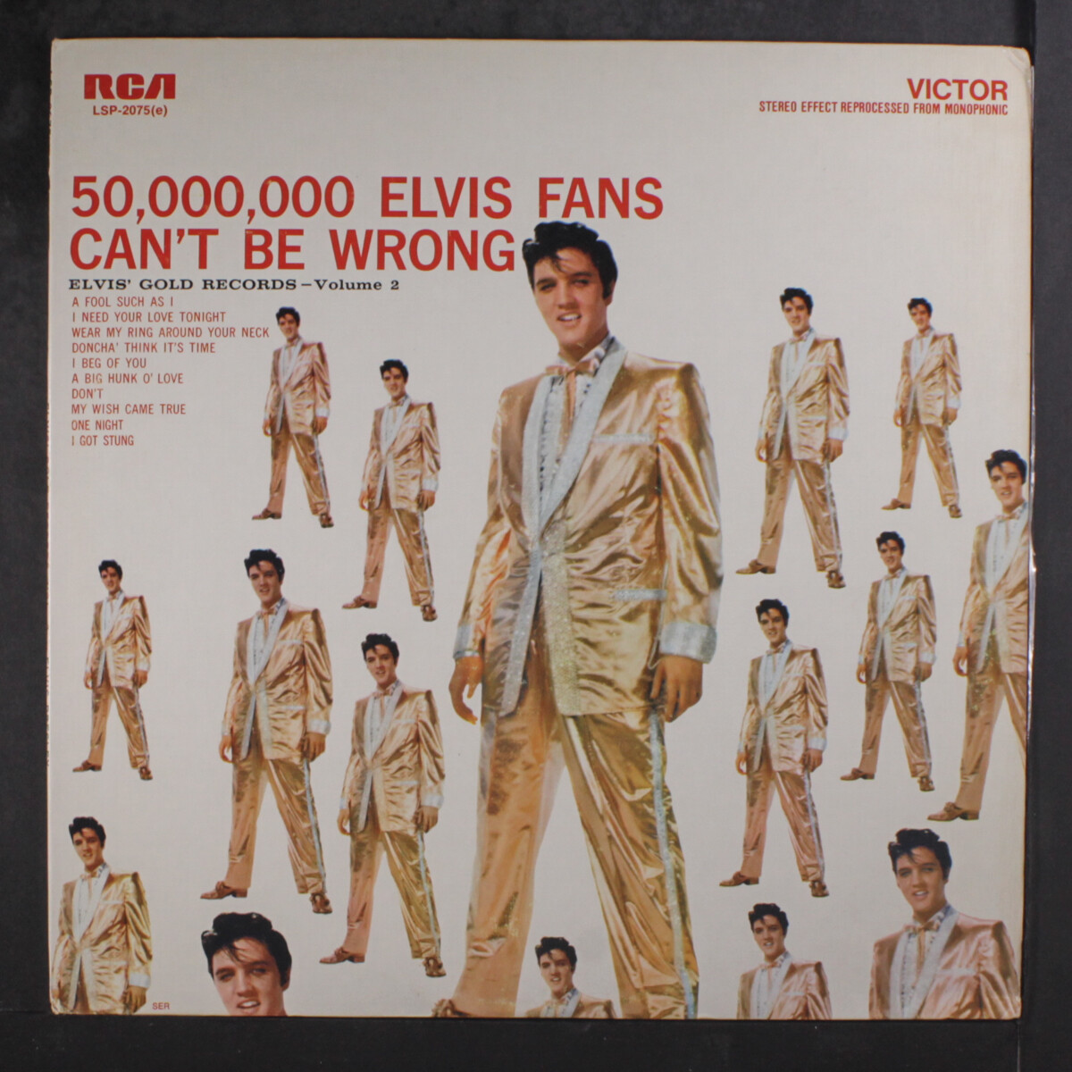 ELVIS PRESLEY: gold records, vol. 2 RCA 12