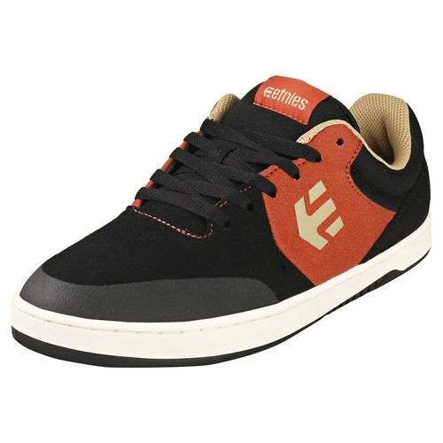 Etnies Marana Mens Black Tan Orange 