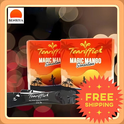 Teariffic Magic Mango Sensation Sexual Men Herb Energy Coffee (3/6/12 Sachets)