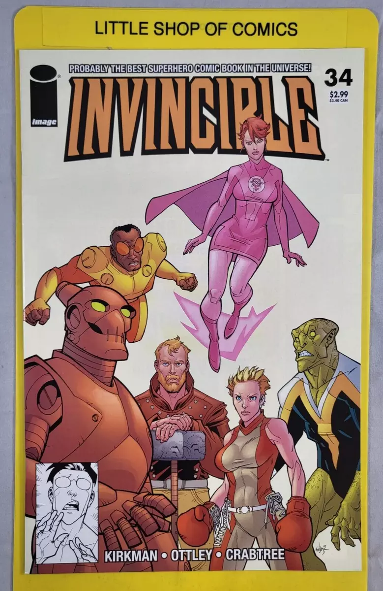 Invincible #34 NM Robert Kirkman Ryan Ottley Amazon Prime | eBay