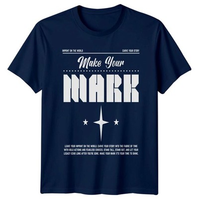 Make Your Mark Aufdruck auf T-Shirt Selbstverbesserung Inspirierend Geburtstagsgeschenk