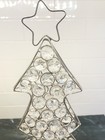 Vintage Nanette Lepore Glam Silver & Faux Crystals Christmas Tree Tabletop Sculp — photo 7