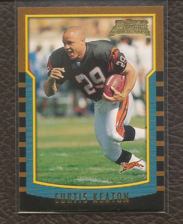 2000 Bowman Curtis Keaton RC #182 Rookie Cincinnati Bengals