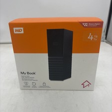 WD My Book 4TB Desktop External Hard Drive - WDBBGB0040HBK-NEWM - BRAND NEW