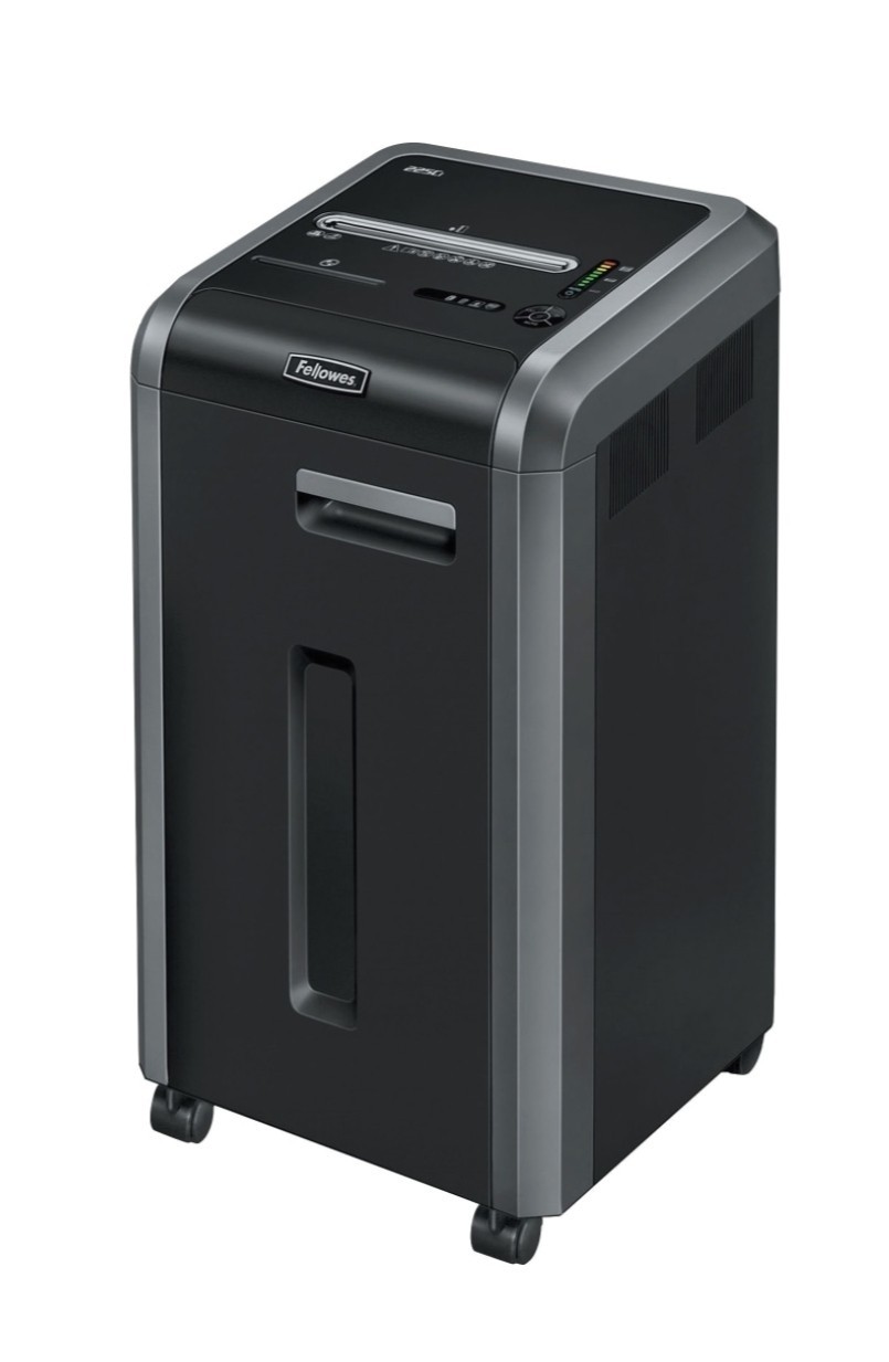 Fellowes Powershred 225Ci Jam Proof 22-Sheet Continuous Duty Cross-Cut Shredder