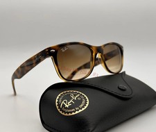 Ray-Ban RB2132 Sunglasses Havana Frame Light Brown Gradient Lens 55mm