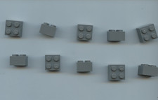 LEGO x 10 Dark Bluish Gray Brick 2 x 2 bulk lot 3003
