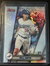 Will Smith 2019 Bowman's Best #41 Refractor SP Rookie Card RC Dodgers QTY. rookie card picture