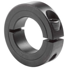 CLIMAX METAL PRODUCTS 1C-025 Shaft Collar,Clamp,1Pc,1/4 In,Steel 29NW06