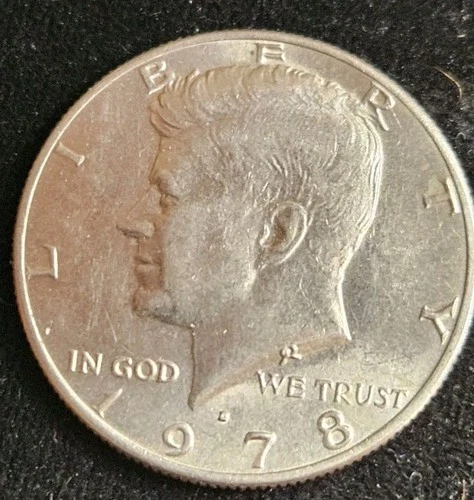 1978-D Kennedy Half Dollar — photo from the most recent tracked eBay sale