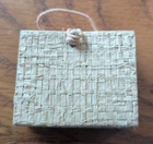 Vintage Barbie Picnic Set Straw Purse #967 Outfit Completer~Exc