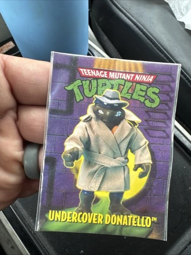 TMNT Ninja Turtles 1994 Undercover Donatello Collector Card Vintage