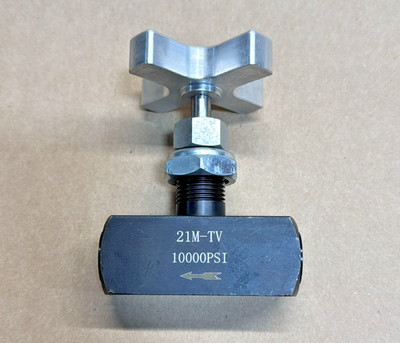 10,000 PSI NEEDLE VALVE COMPARE 2 Parker MV600s 3/8 Npt 8 Gpm HEAVY DUTY HI QUAL