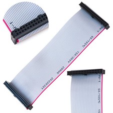 IDC Flat Ribbon Cable Female To Female 40 Pin 2.54mm Pitch 30 cm 1 PCS