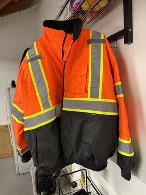 Occunomix Safety Jacket 2 In 1 Class 3 Bomber Jacket Size 5xl