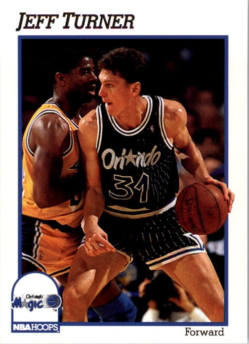 1991-92 Hoops #409 Jeff Turner - BSK