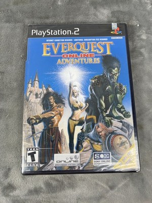 Everquest Online Adventures PS2  Brand New Factory Sealed Sony PlayStation 2