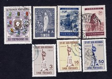 Portugal 1948-53 Stamps Mi#298-301+277+279-80 used CV=17$