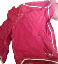 OP Ocean Pacific Board Shorts Red Vintage Surf Beach Drawstring