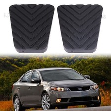 1 Paio Copripedali Frizione Freno Ricambio in Gomma per Kia Forte 2010-2012