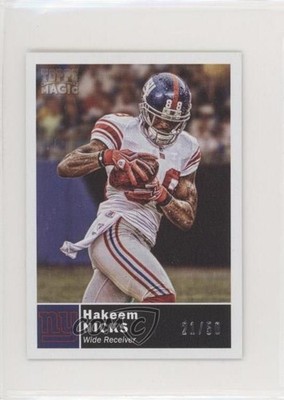 2010 Topps Magic Pigskin /50 Hakeem Nicks #162 et0