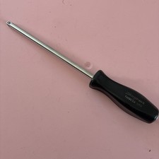 Snap On Tool TM9CSA 1/4” Drive 10” Long Black Hard Standard Shank Driver USA NOS