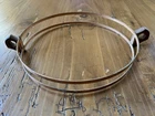 Scarce Vintage Bauer Pottery Copper / Wood Pie Rack In Un-Polished Shape