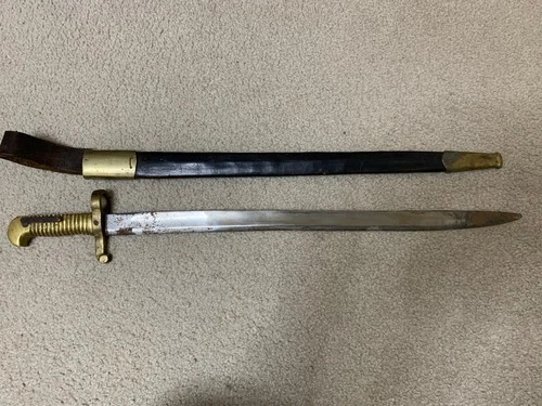 Civil War US Army Remington Model 1862/63 Zouave Contract Rifle Bayonet REPRO