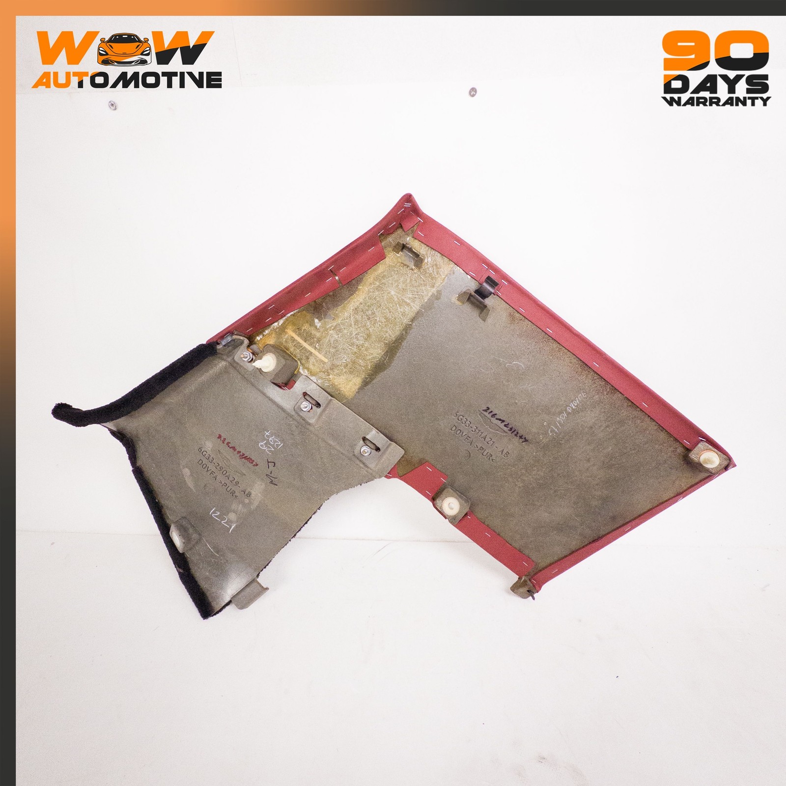 06-16 ASTON MARTIN V8 VANTAGE REAR RIGHT LEFT TRUNK SHELF TRIM PANEL SET OEM
