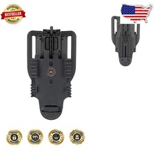 QLS Universal Belt Loop - Black - Ambidextrous - Adjustable Height - 2" Duty ...