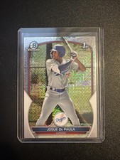 2023 1st Bowman Chrome Mega Box Mojo Refractor JOSUE DE PAULA Dodgers #BCP-111