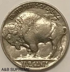 (1) BUFFALO NICKEL XF-AU EXTREMELY FINE-ABOUT UNCIRCULATED FROM OBW ROLL ESTATE