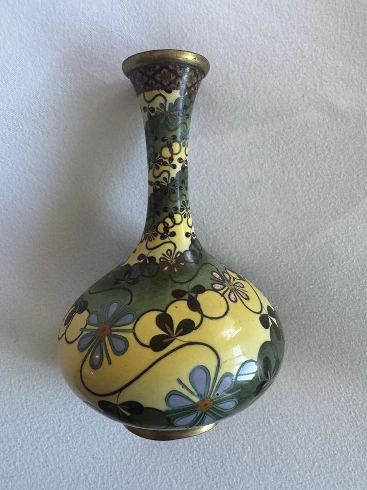 非常罕见的日本Cloisonne花瓶 — 第 2/4 张图片